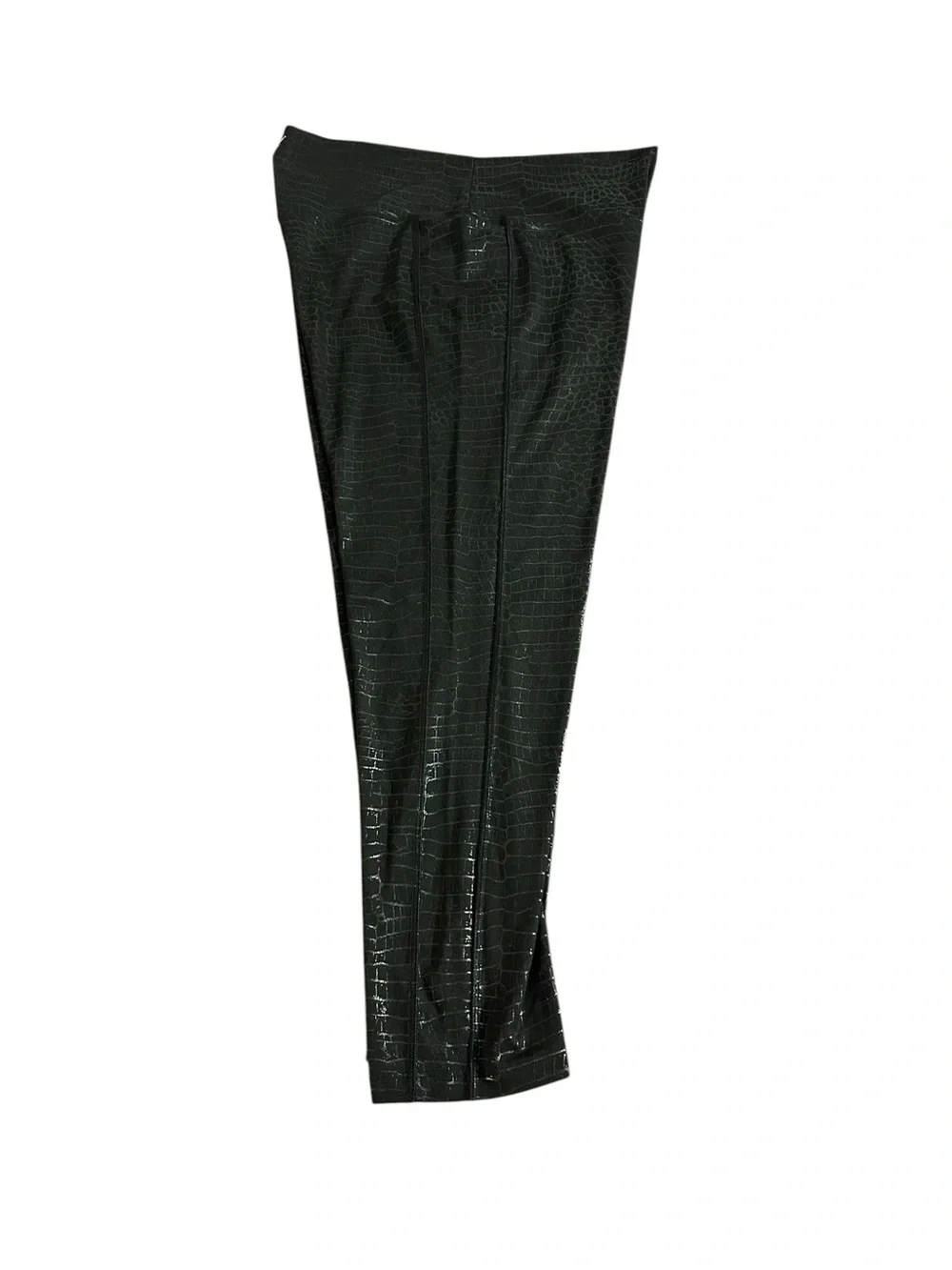 Victoria's Secret PINK Active Ultimate V Leggings Crocodile Print Black XL